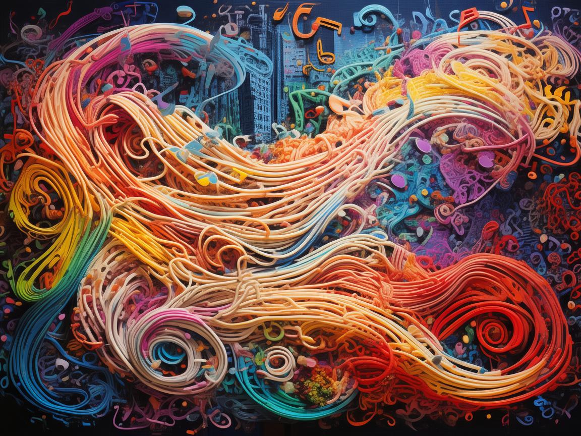 拌面旋律，如何将传统美食的味觉体验融入现代音乐创作中？