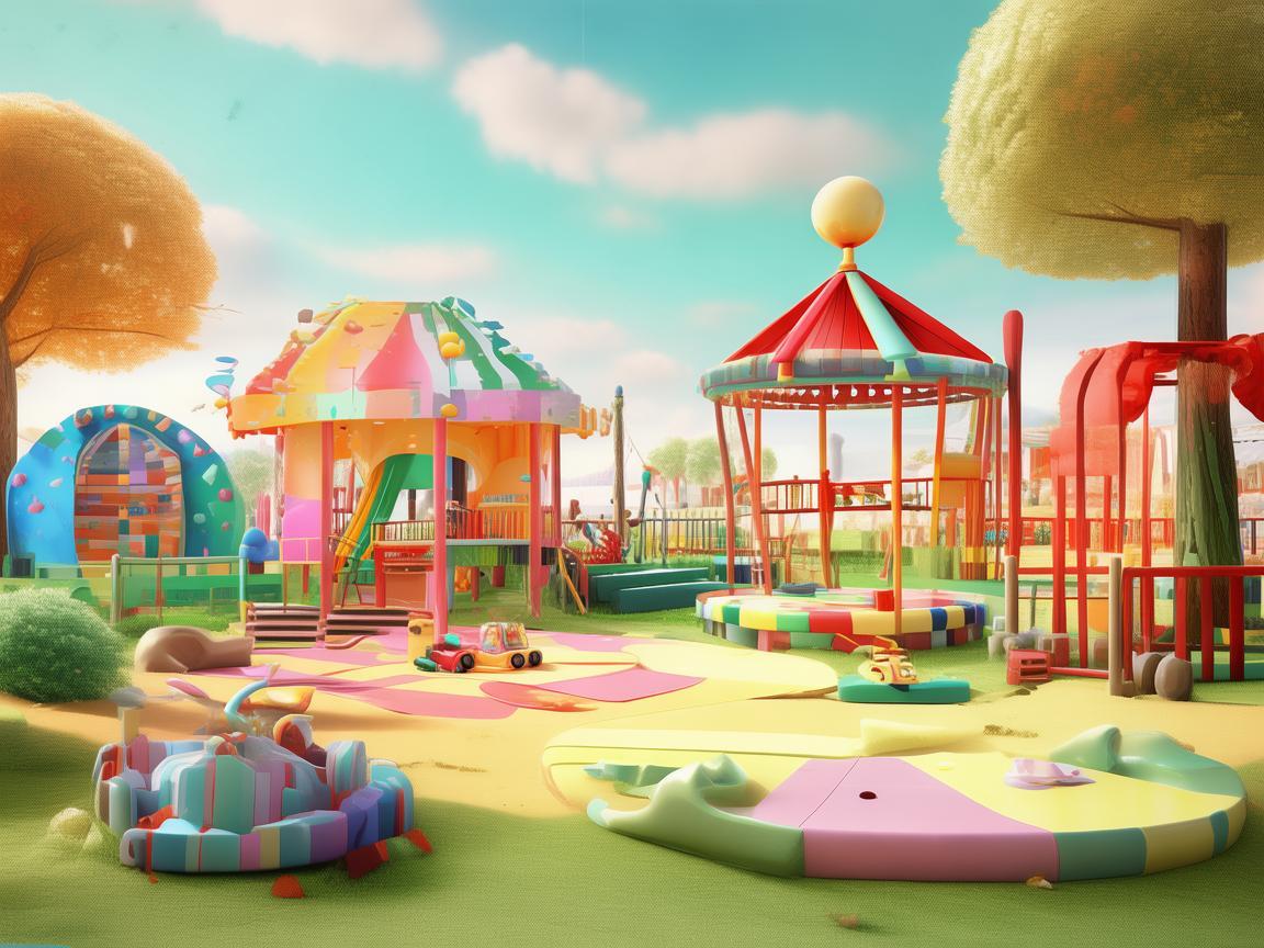 在休闲广场的童趣旋律，如何为儿童游乐区创作安全又有趣的背景音乐？