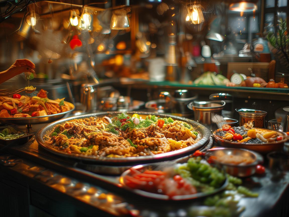 葱油饼的音乐变奏，食材间的交响