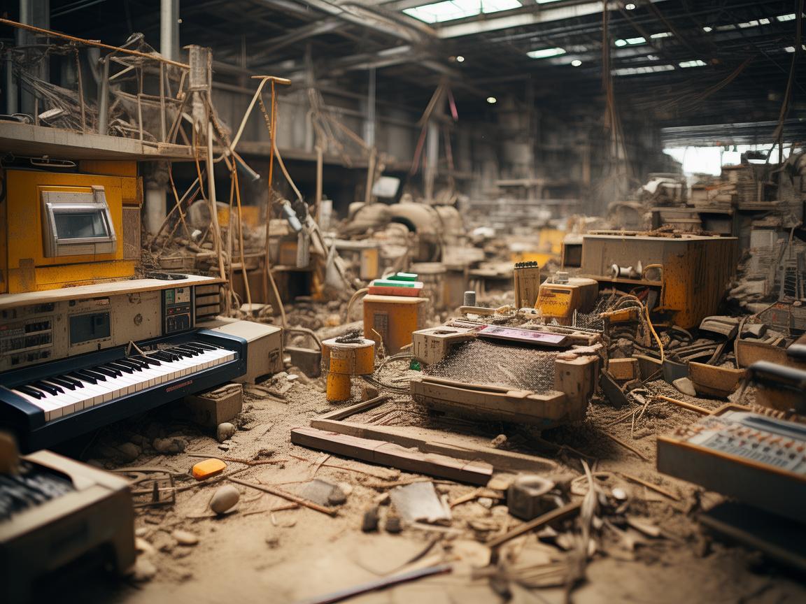 工地施工区的音乐创作，如何平衡噪音与和谐？