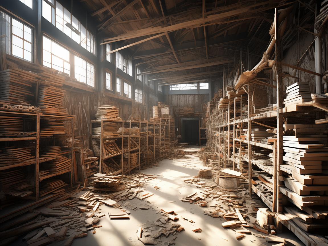 建材市场仓库，旋律奏响的仓储乐章