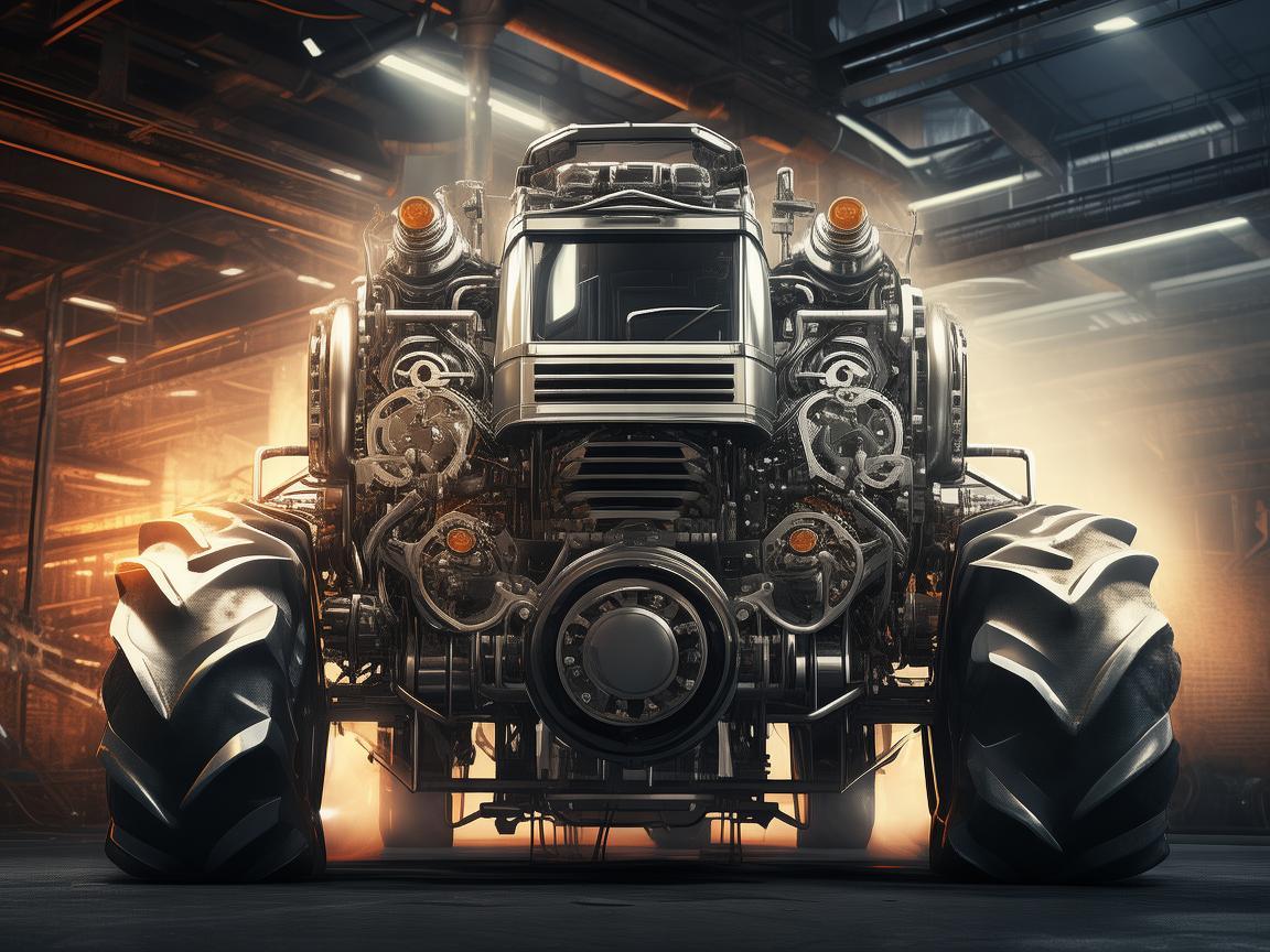 牵引车头，工业旋律中的力量之歌