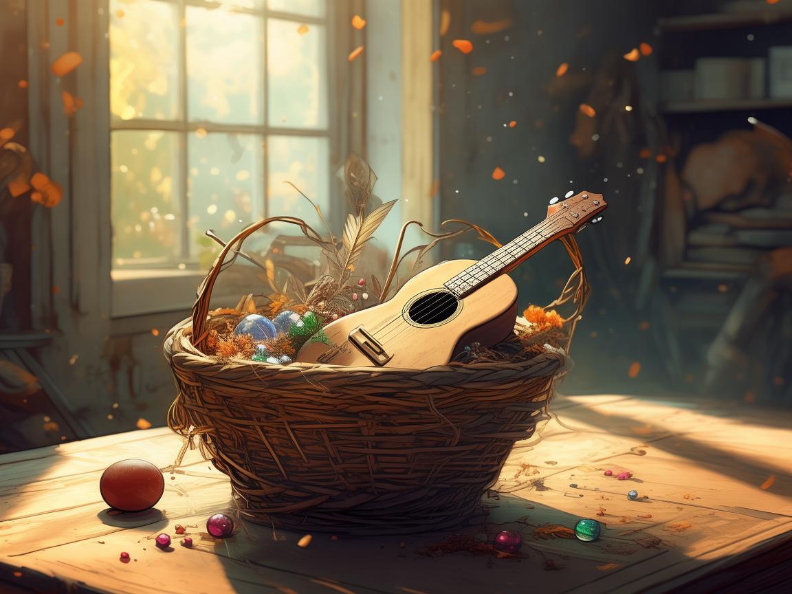 储物篮里的音乐灵感，如何激发日常物品的创意火花？