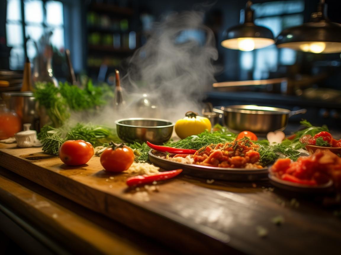 用音乐谱写厨师的烹饪乐章