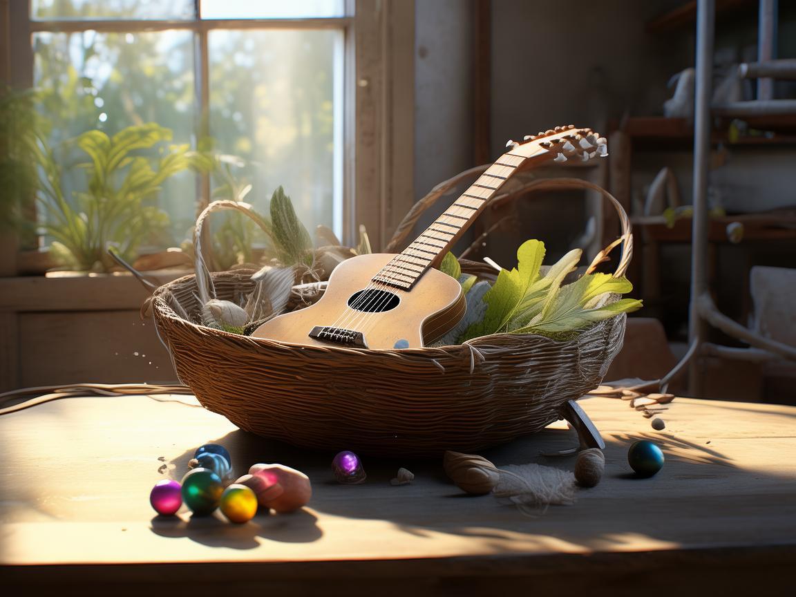 储物篮里的音乐灵感，如何激发日常物品的创意火花？