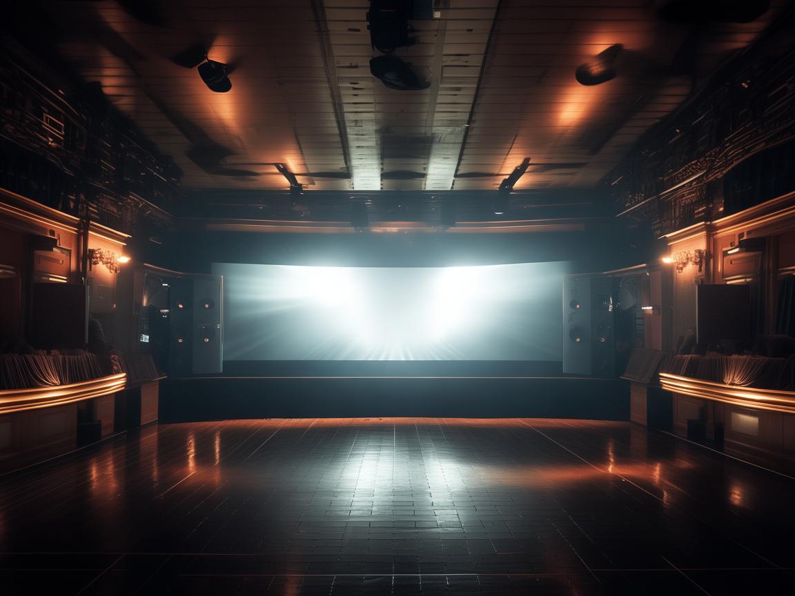 电影院放映厅，声音与光影的交织乐章
