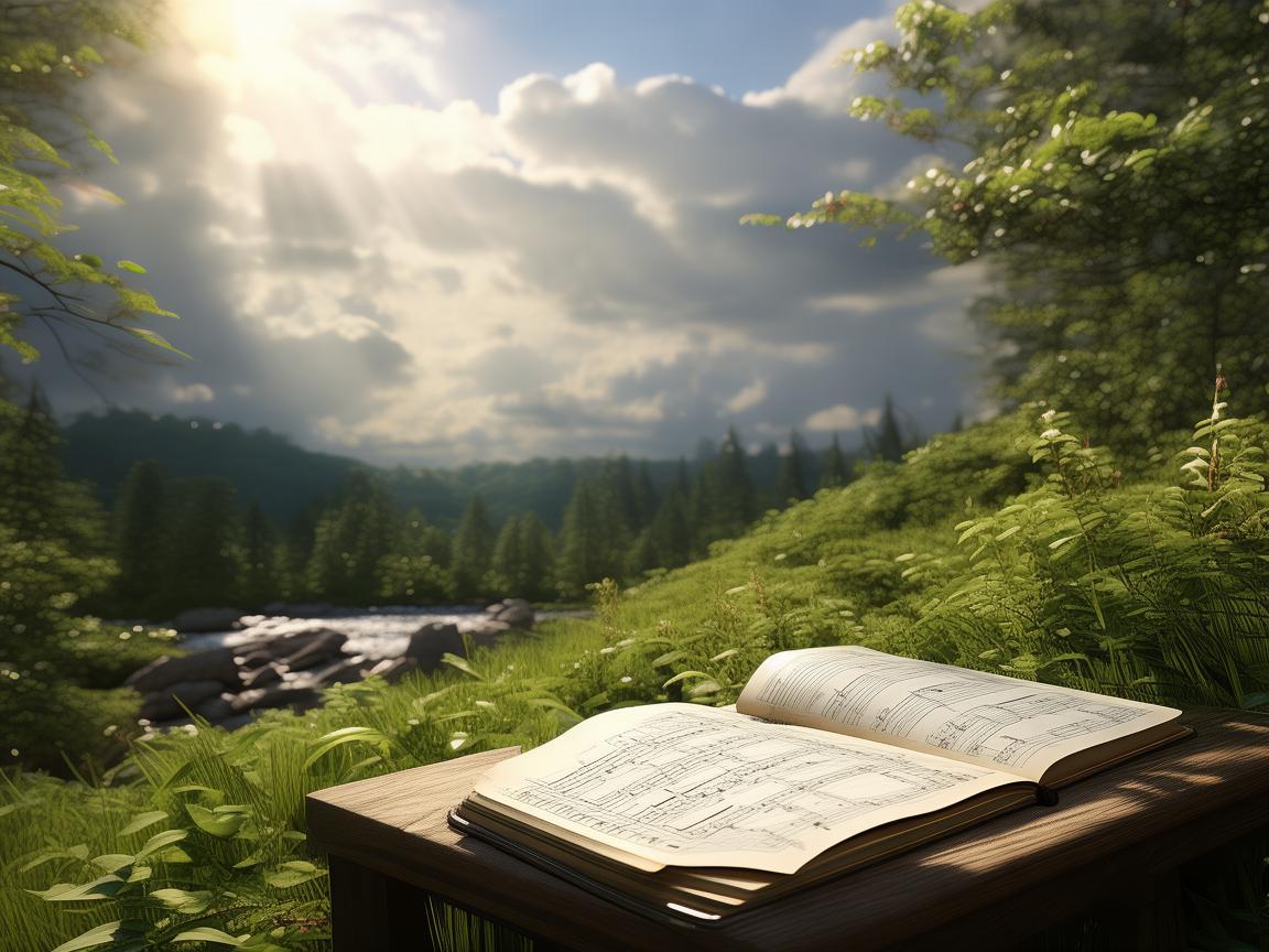 如何在多云天气中寻找音乐创作的灵感？