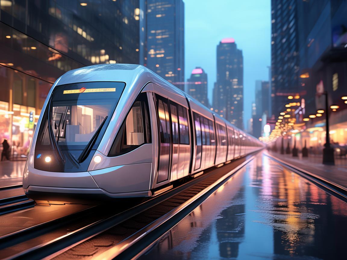 轻轨列车，城市音乐之流动旋律？