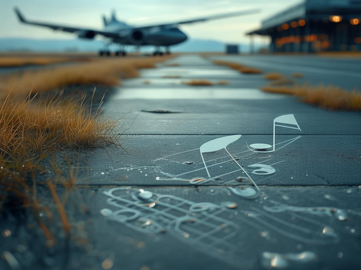 飞机停机坪上的旋律，如何创作出既符合环境又不失艺术性的音乐？