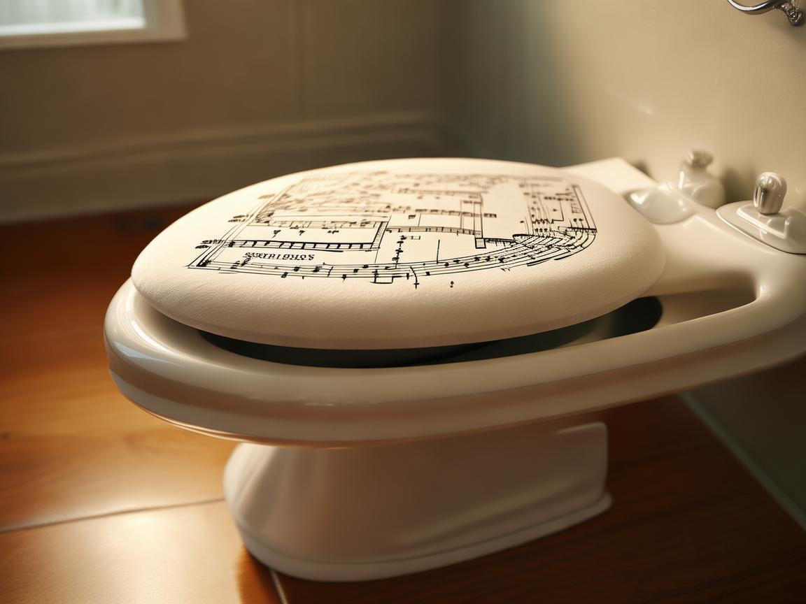 马桶垫上的旋律,如何用创意为日常琐碎增添艺术色彩? 马桶垫上的旋律,如何用创意为日常琐碎增添艺术色彩?