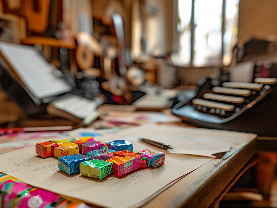 口香糖，音乐创作中的意外灵感来源？