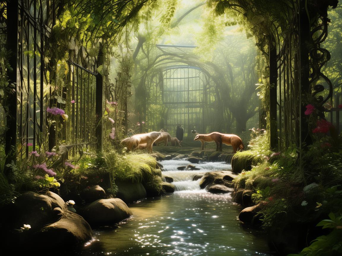 动物园笼舍，音乐与自然的和谐共存？