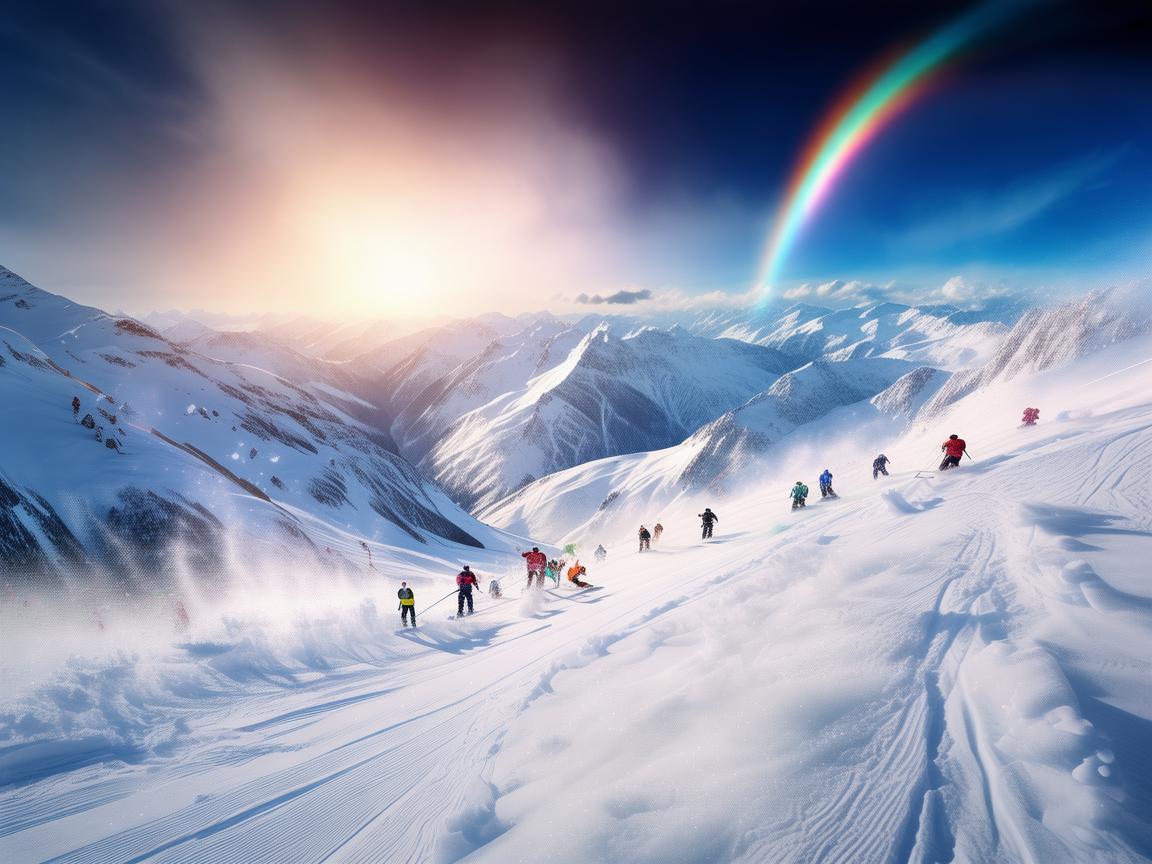 滑雪乐章，速度与激情的交响