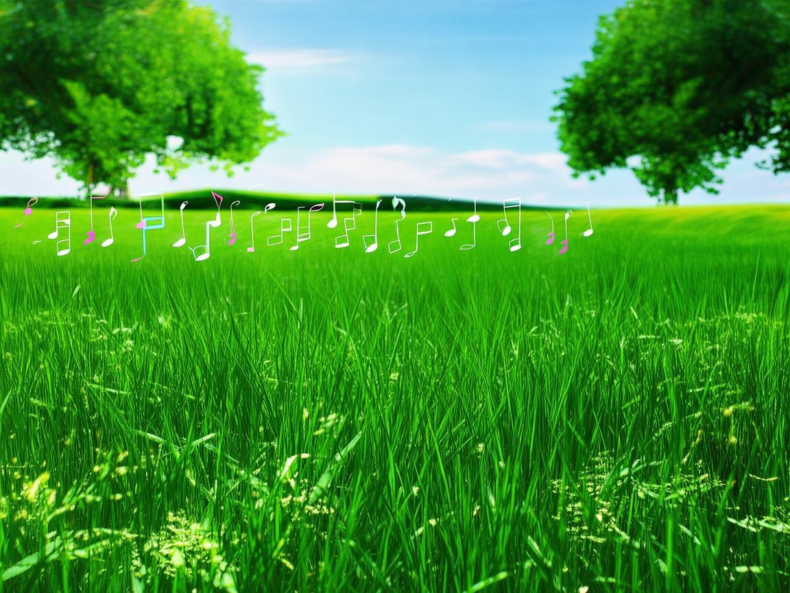 绿地广场草坪，如何创作出既和谐又具吸引力的音乐旋律？
