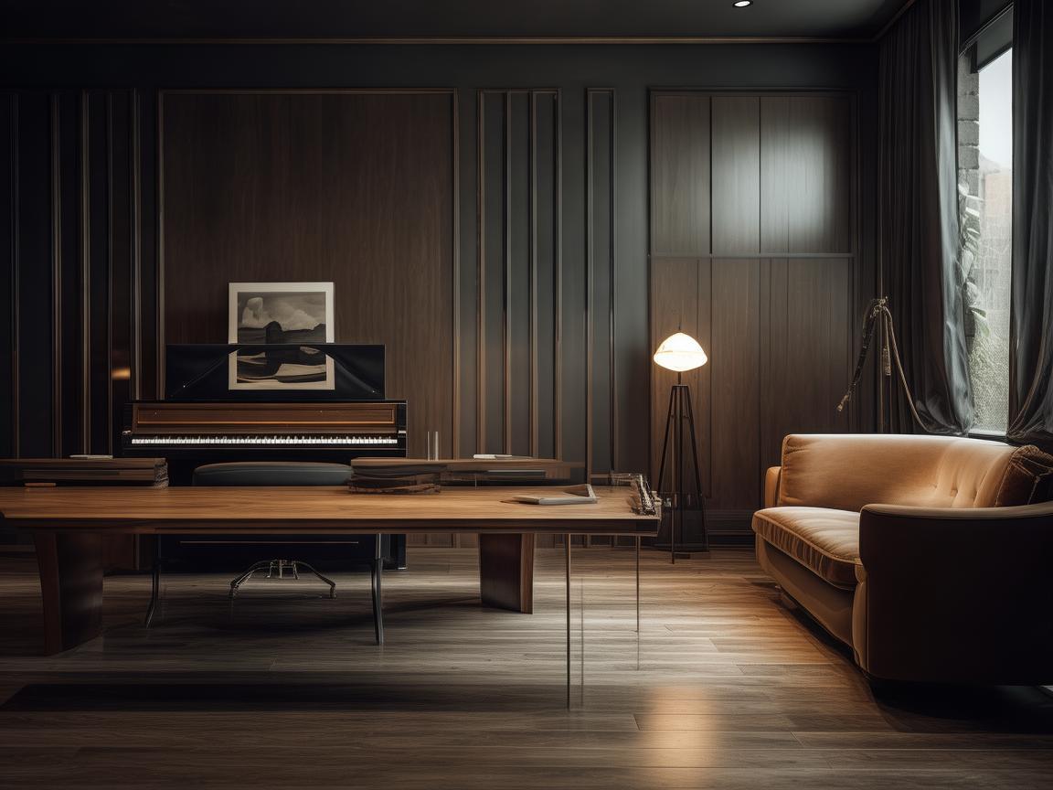 办公室里的音乐回响