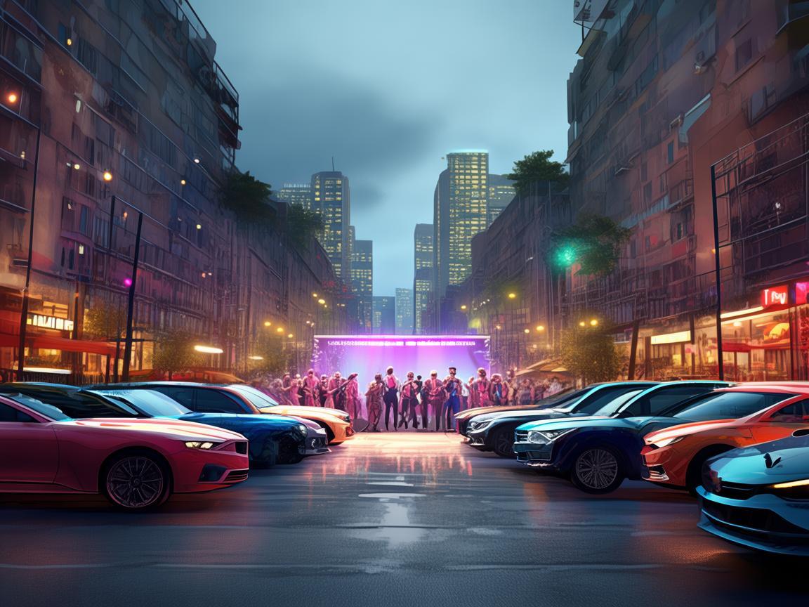 私家车停车场，城市音乐生活的交响乐章