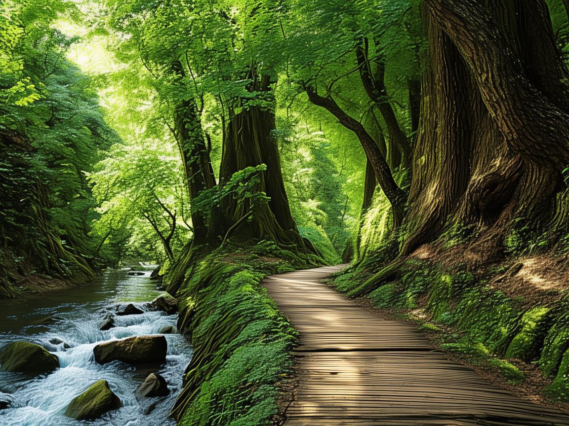 漫步峡谷栈道，奏响自然乐章