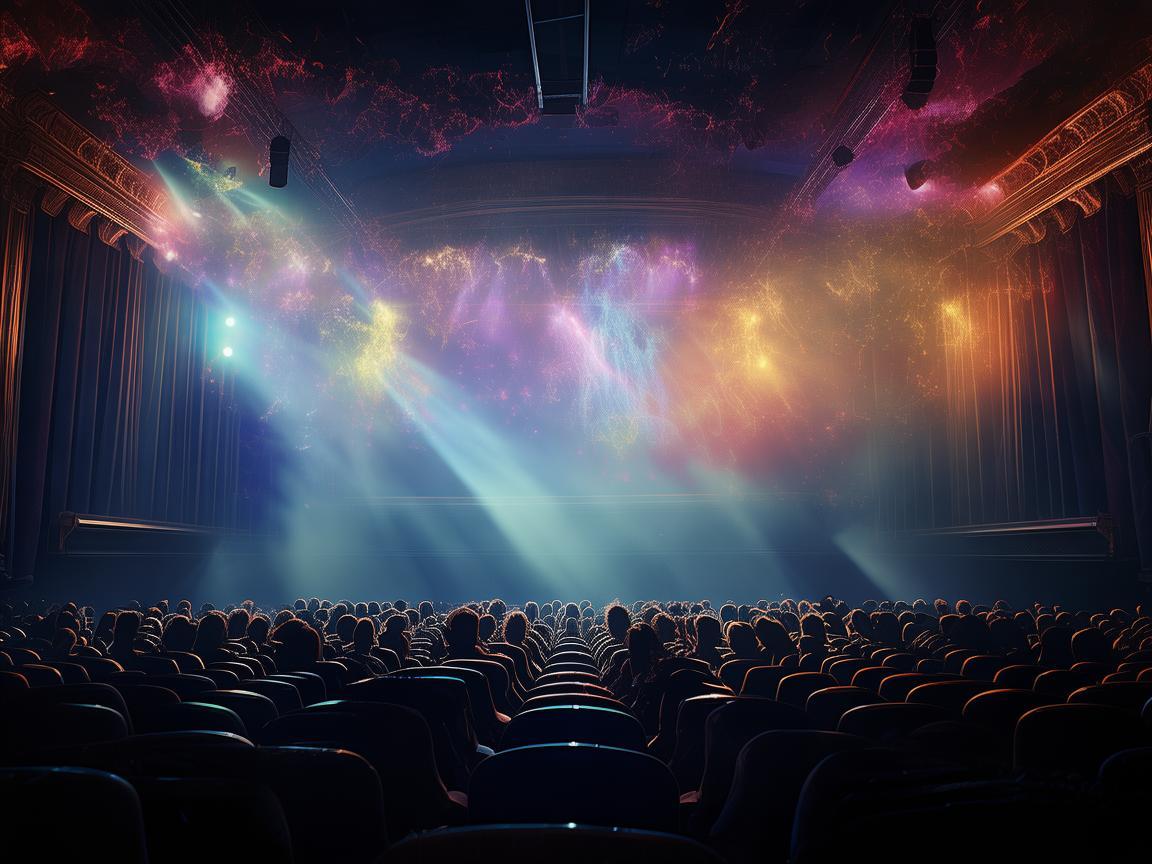 电影院中的音乐魔法，用旋律塑造光影梦境