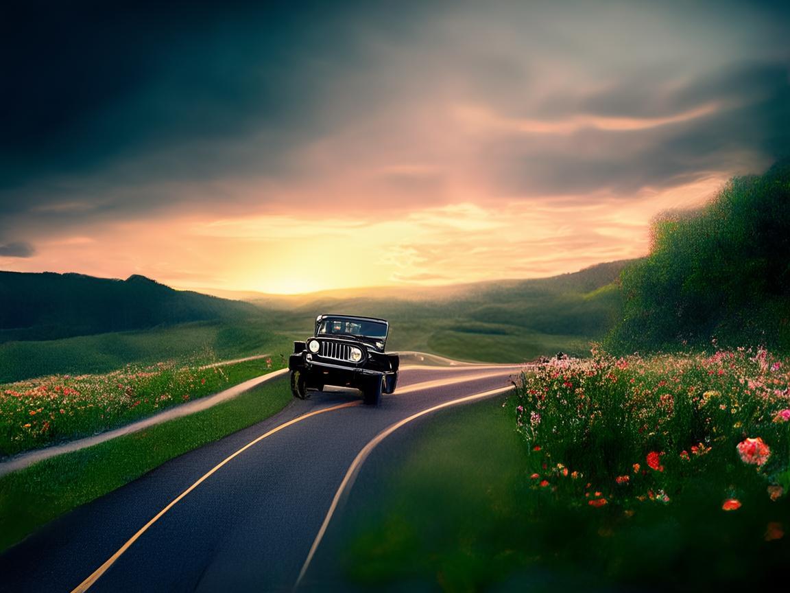 吉普车，音乐创作中的流动风景