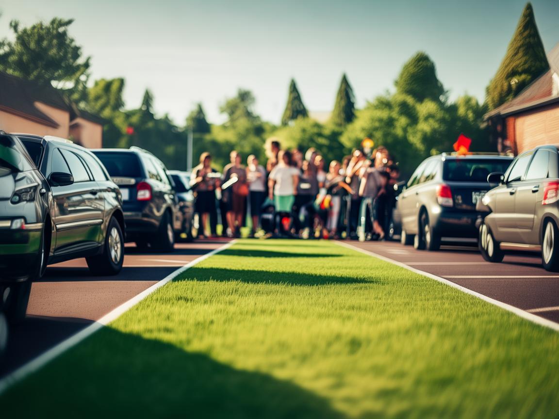 残疾人车辆停车区,音乐与包容的交响曲 残疾人车辆停车区,音乐与包容的交响曲