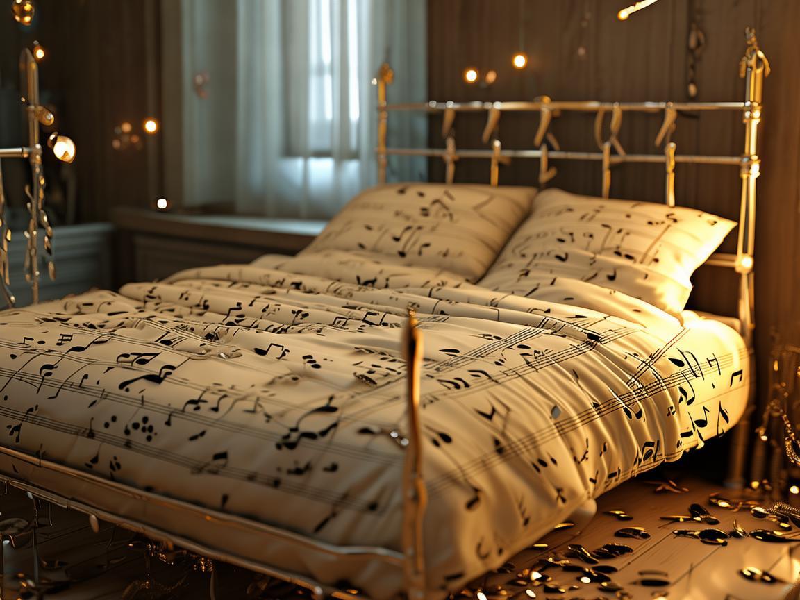 床，音符编织的温暖摇篮
