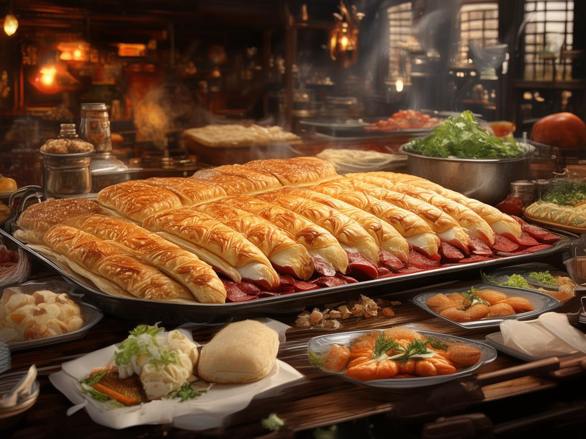 奏响天津狗不理包子的美食乐章