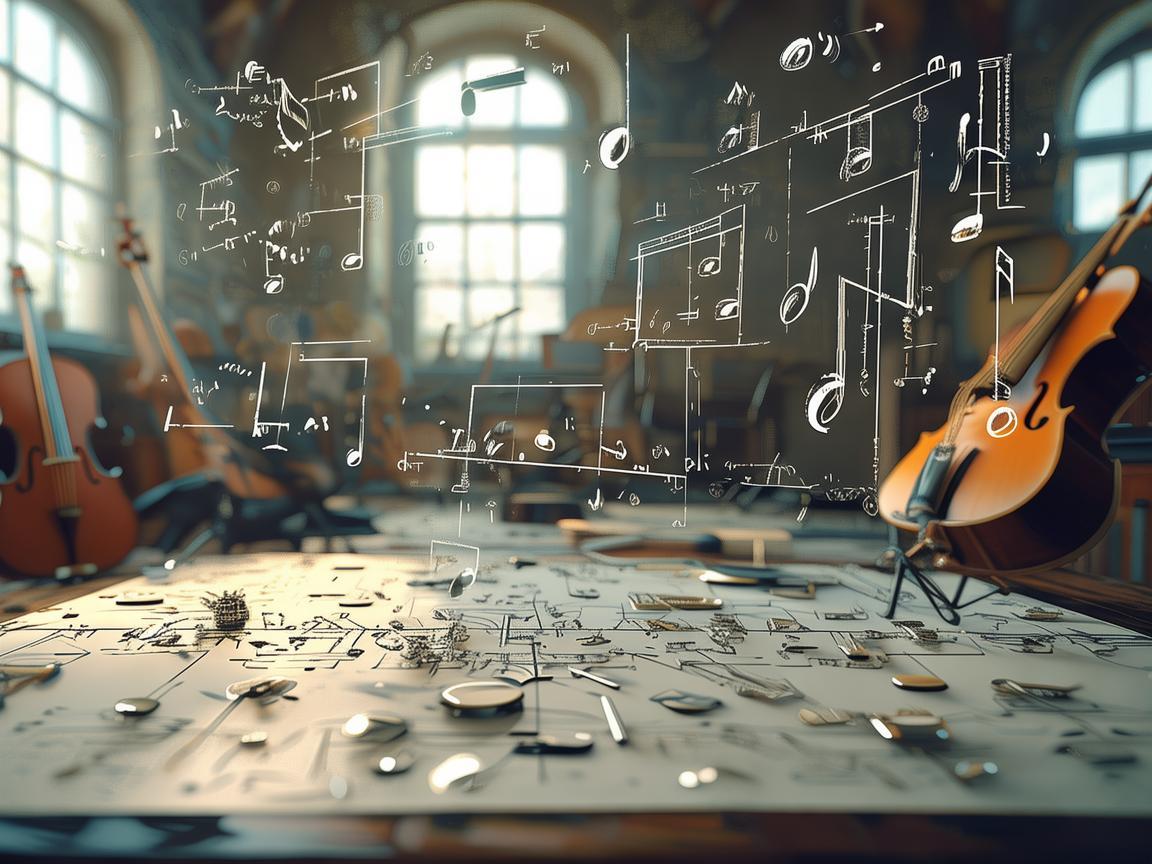代数与音乐创作，旋律的数学密码如何解锁？