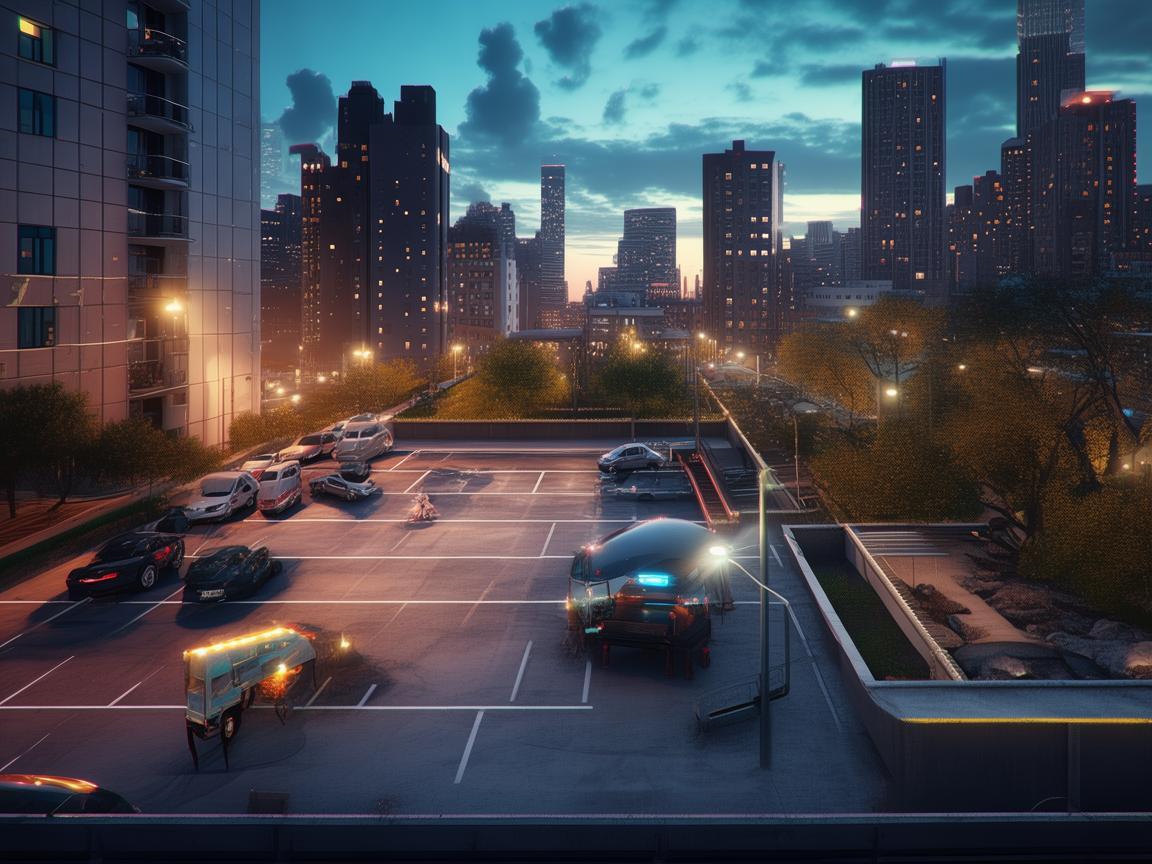 在楼顶停车场的旋律交响——如何创作出独特的城市空间音乐？