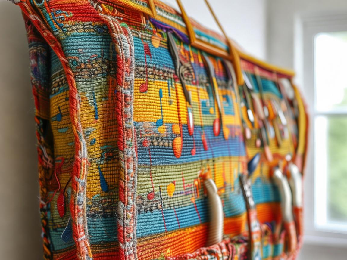 壁挂式储物袋，空间收纳的灵动乐章