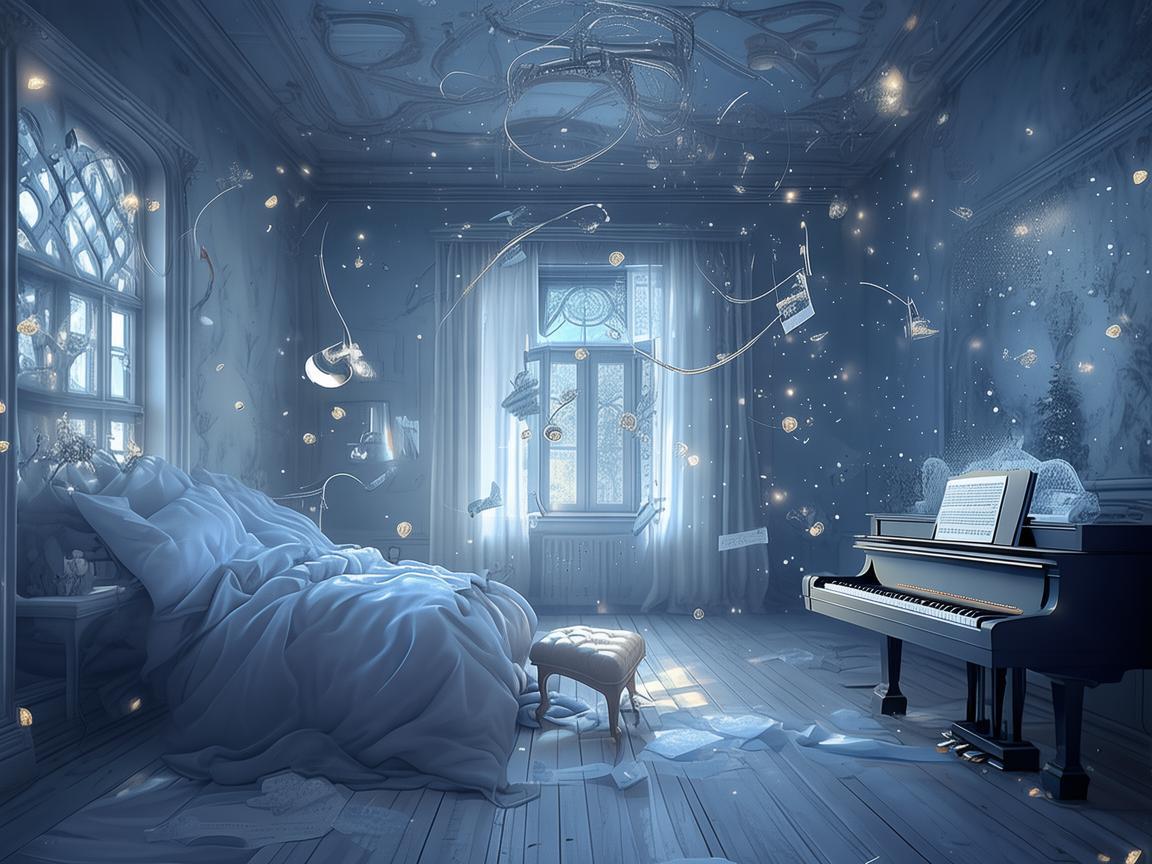 在梦的旋律中，床——作曲家的灵感源泉？