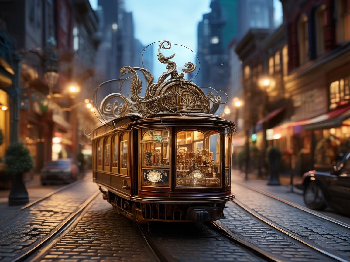 有轨电车，城市旋律中的音乐盒，如何编织都市的和谐乐章？
