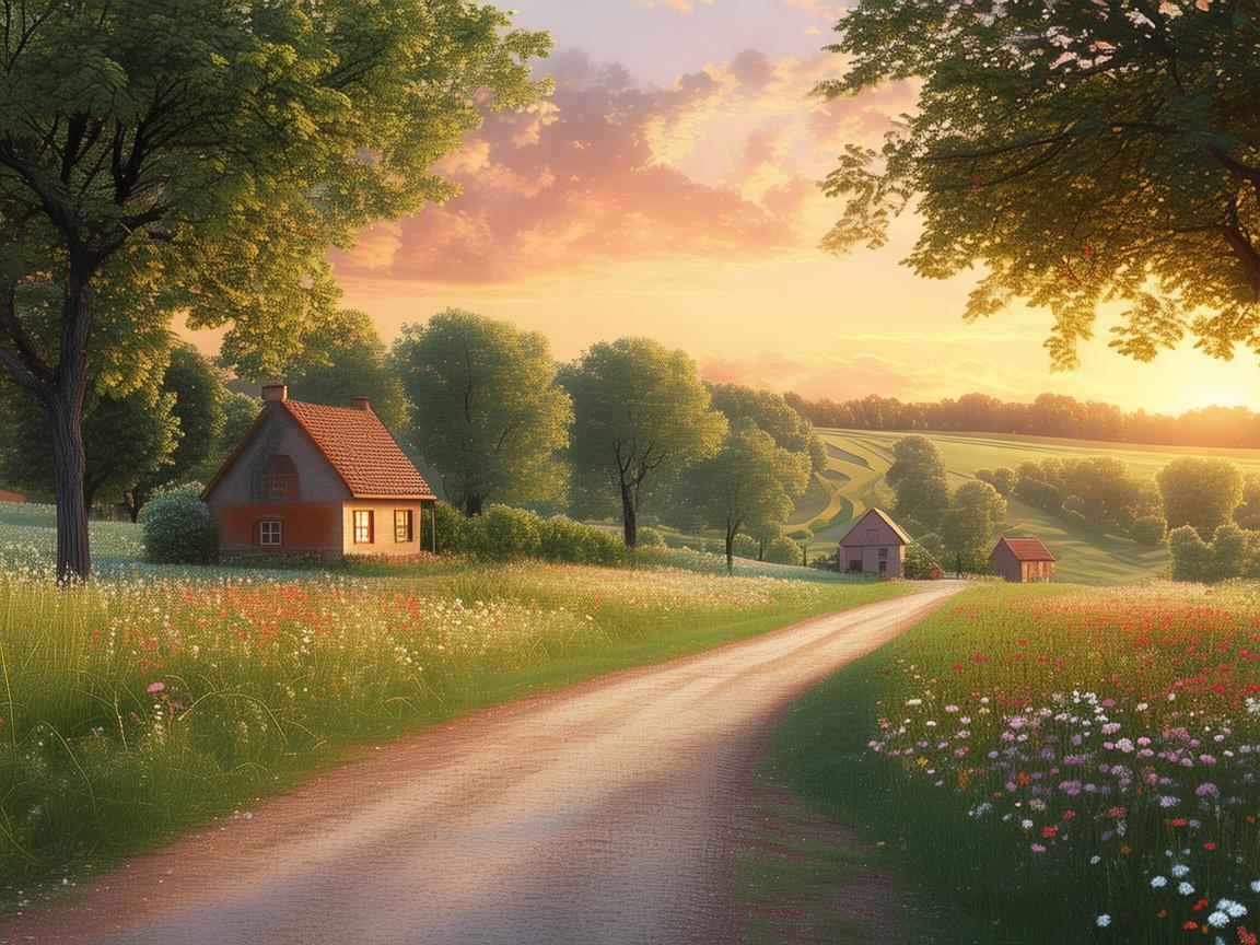 乡道，奏响田园间的旋律