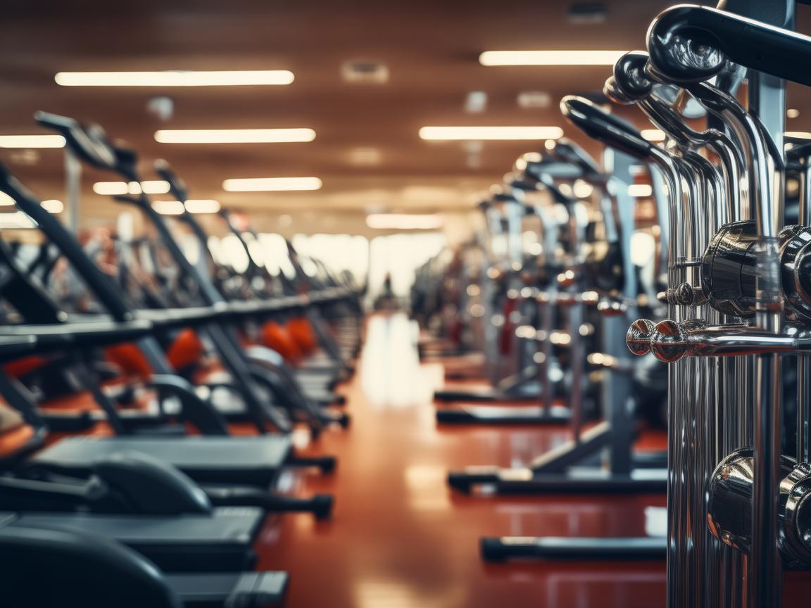 奏响健身器材上的运动乐章