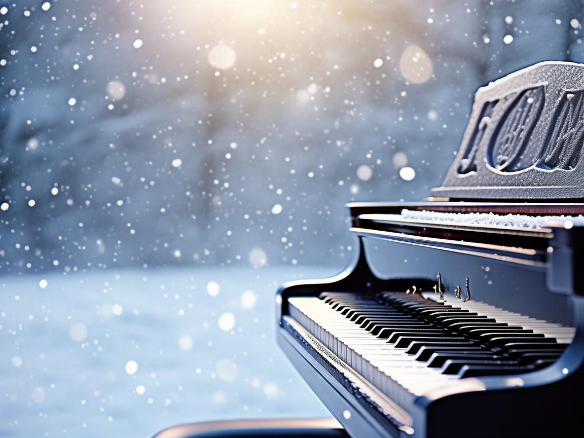 雪天里的旋律，如何创作一首关于冬日静谧的钢琴曲？