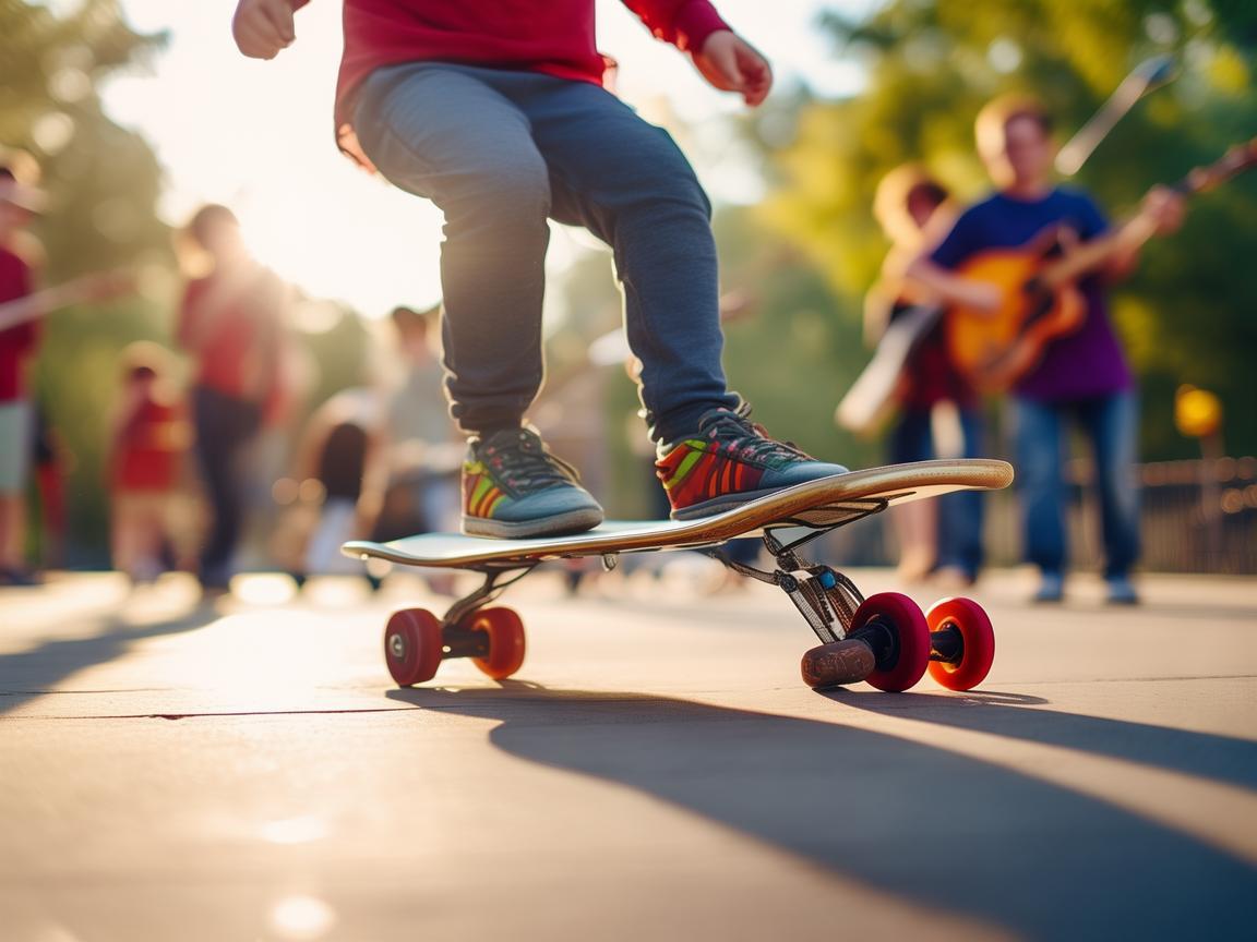 儿童滑板车，音乐与运动的奇妙融合如何激发孩子的创造力？