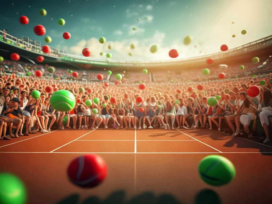 奏响网球场上的观众旋律