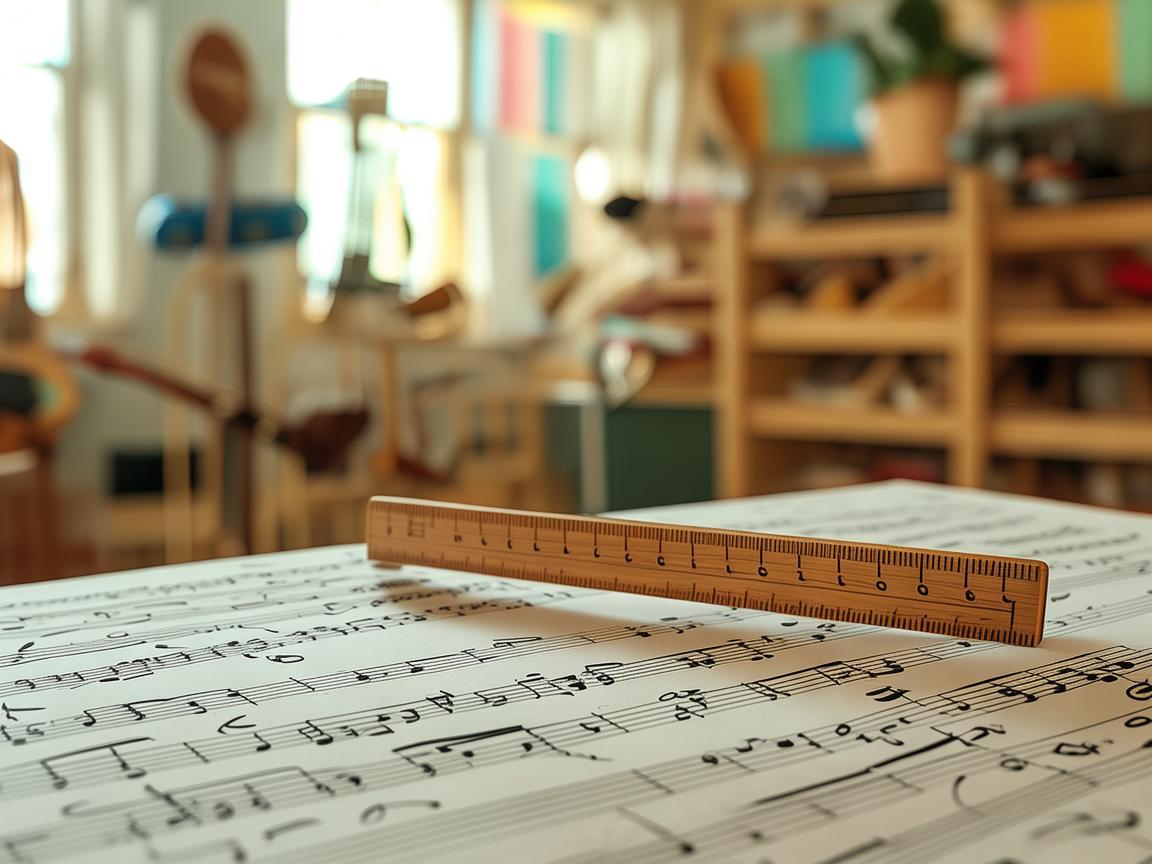 卷尺在音乐创作中的度量作用，精准与灵感的平衡