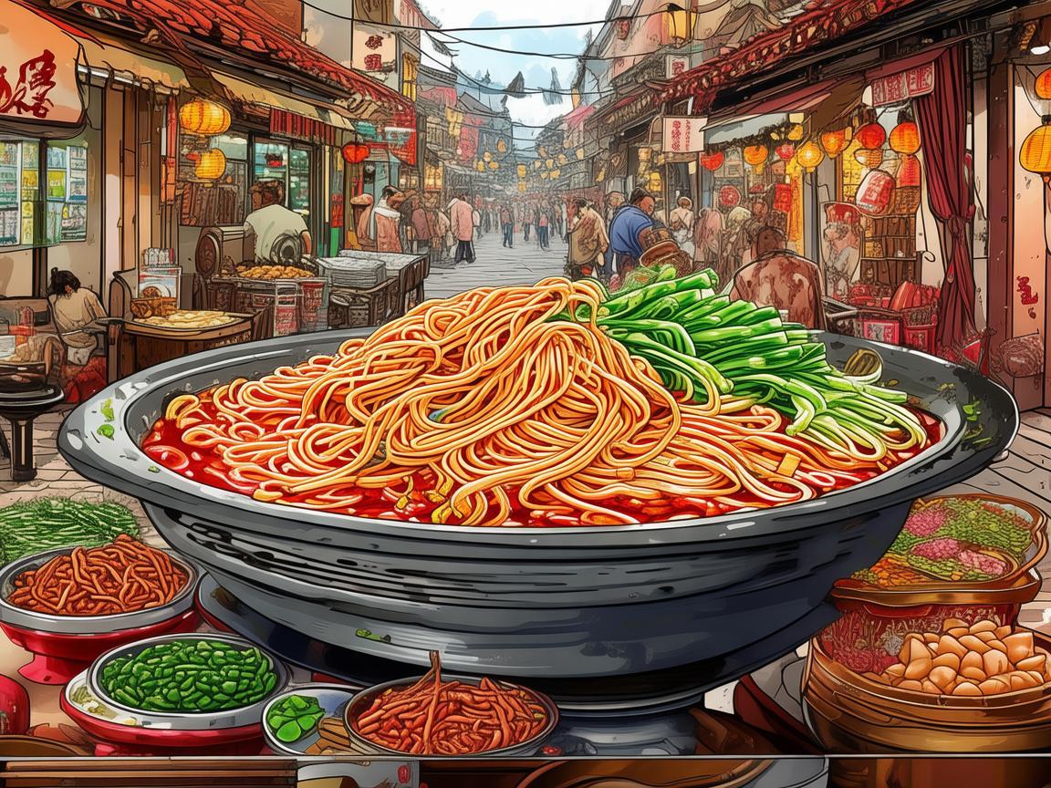 奏响四川担担面的美食乐章