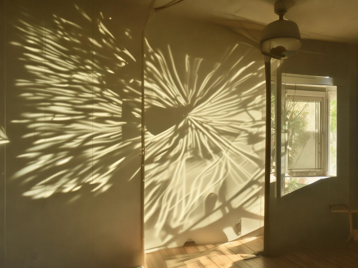 在旋律的微风中，电扇的转动能否谱写新的乐章？