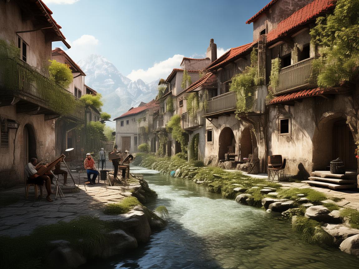 古村落的旋律，如何在音乐中捕捉传统与现代的和谐？
