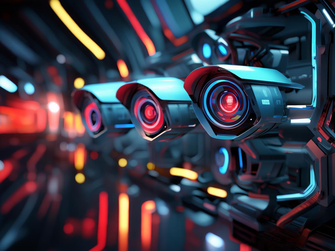 监控摄像头，科技旋律中的独特音符