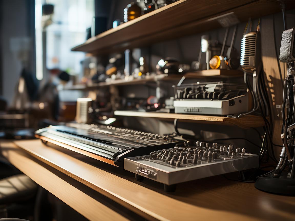 桌面清洁用品架，音乐创作中的整理大师？