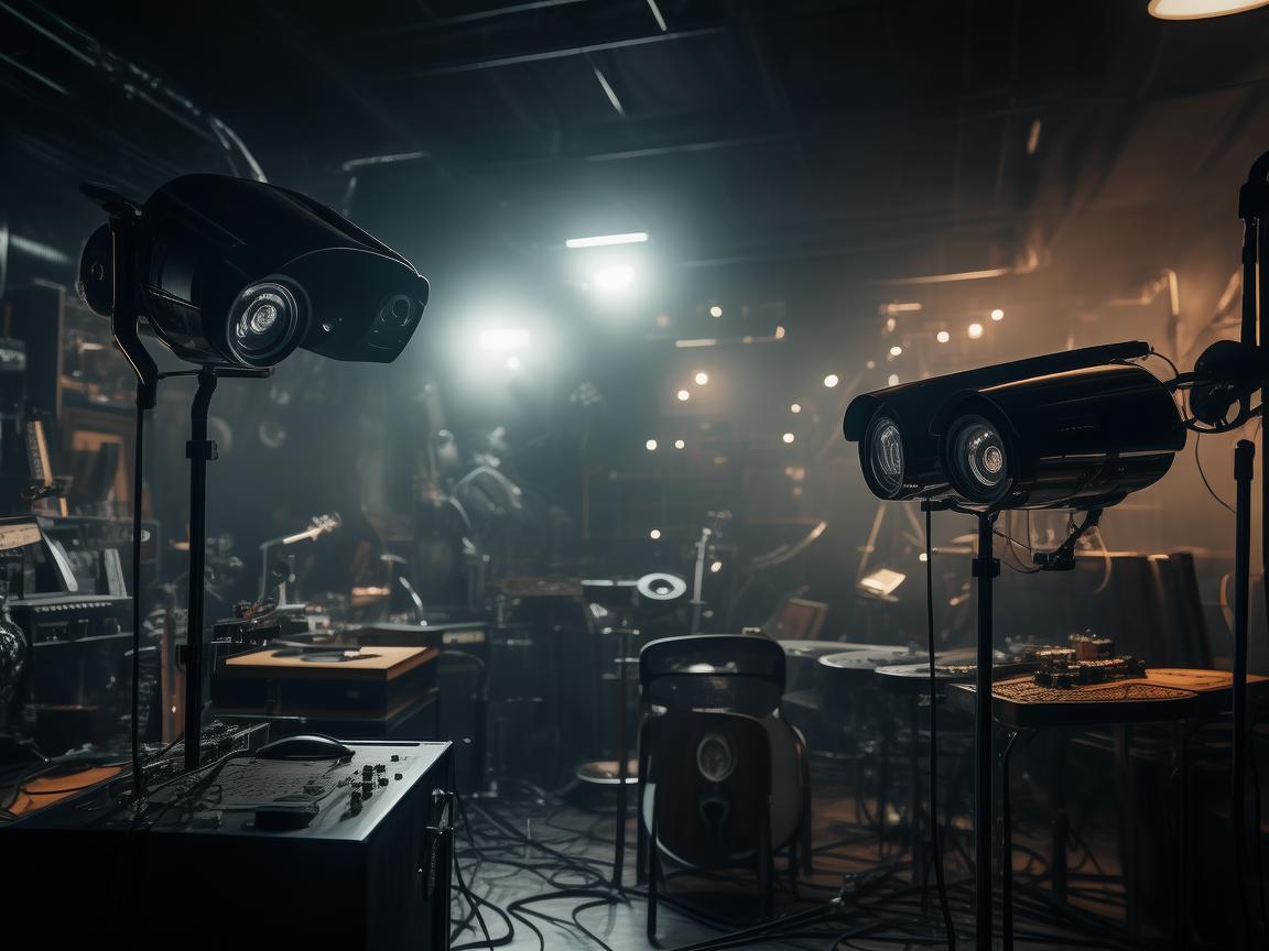 监控摄像头，音乐创作中的隐形观察者