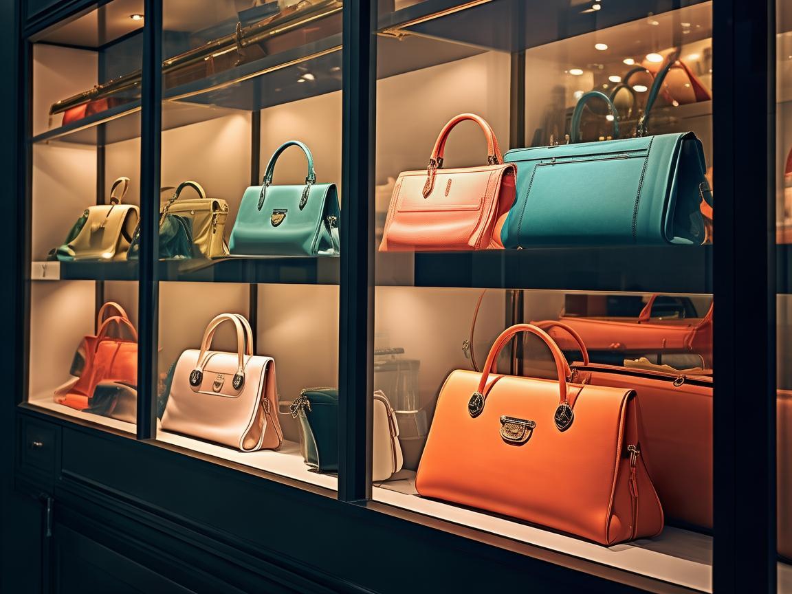 箱包店展示柜，奏响时尚收纳乐章