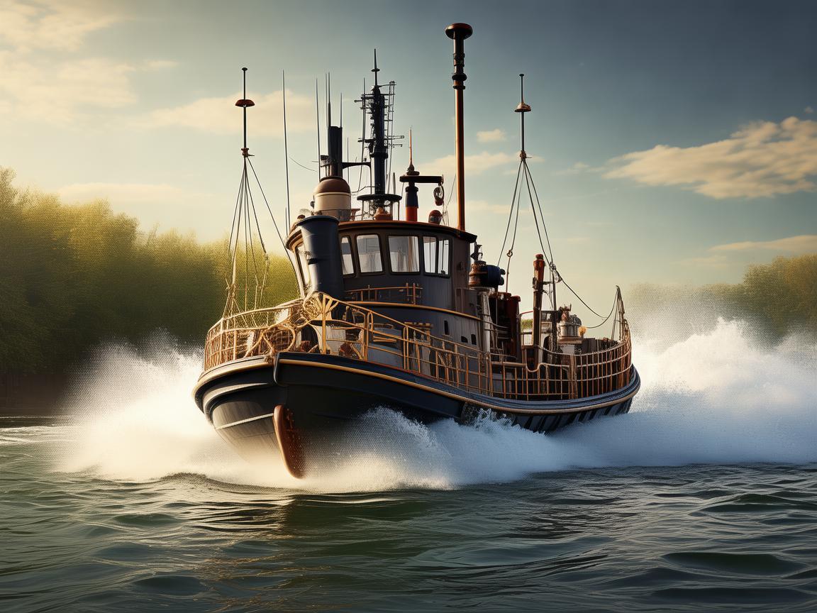 拖船，奏响水上协作的激昂乐章