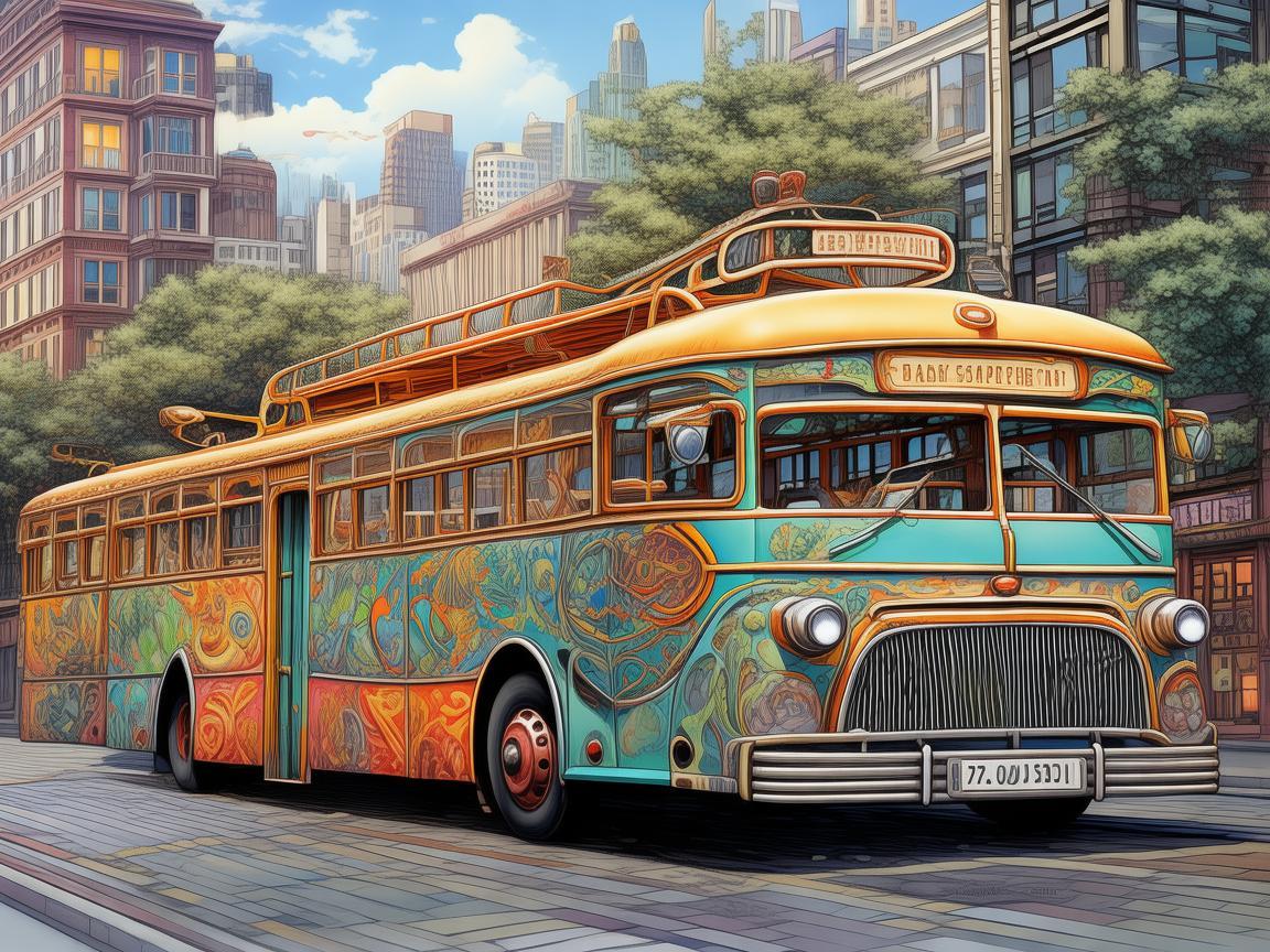 乘观光巴士,谱流动乐章 乘观光巴士,谱流动乐章