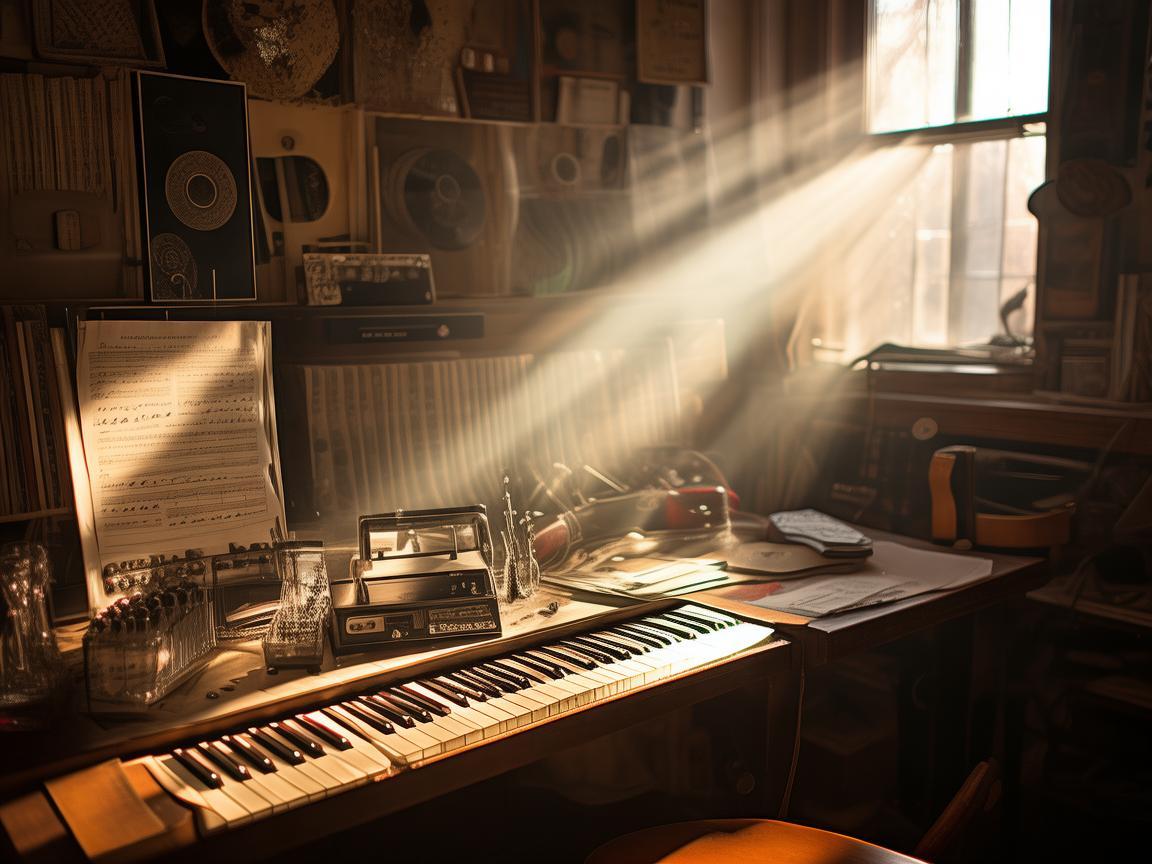 在音乐创作的朝阳下，如何捕捉灵感的光芒？