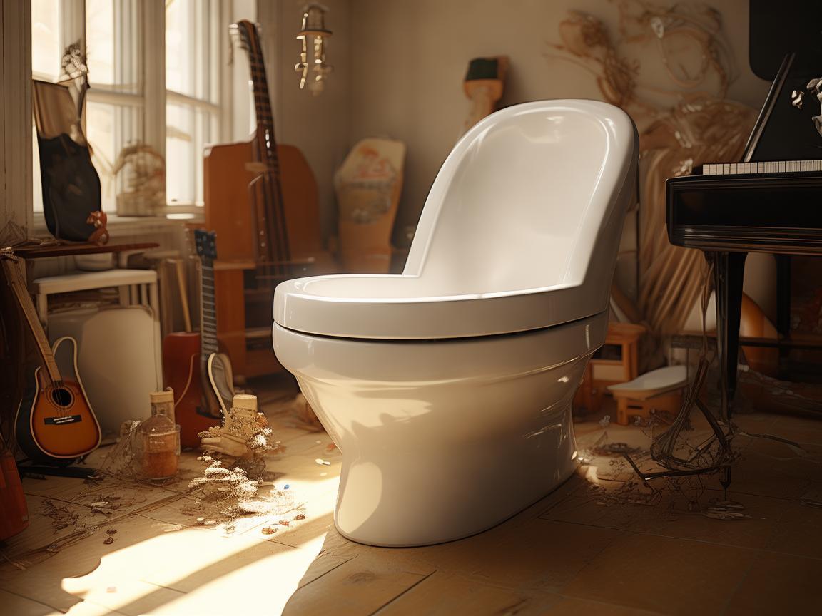 坐便器，音乐创作中的灵感源泉？