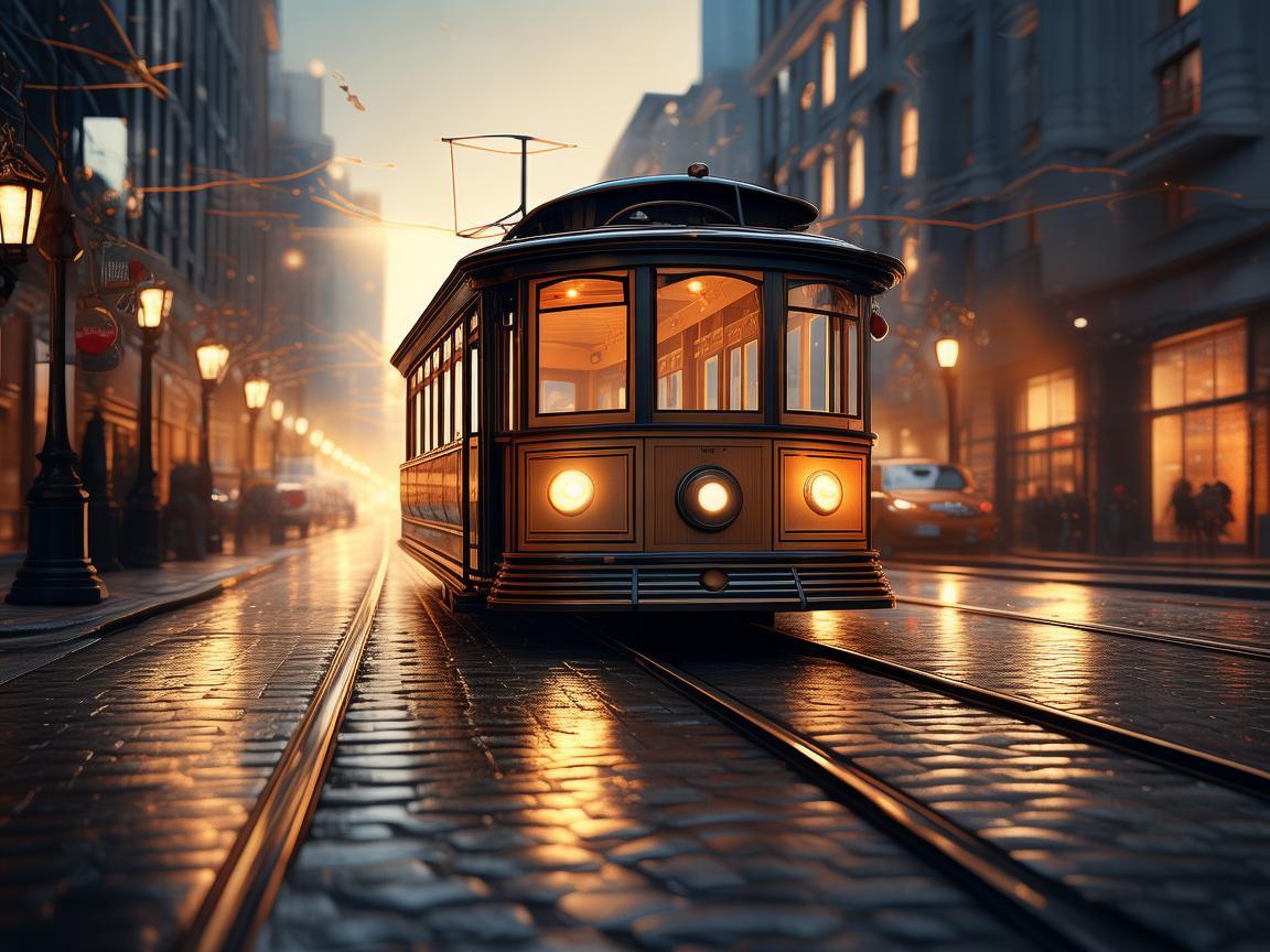 无轨电车，城市旋律中的流动音符