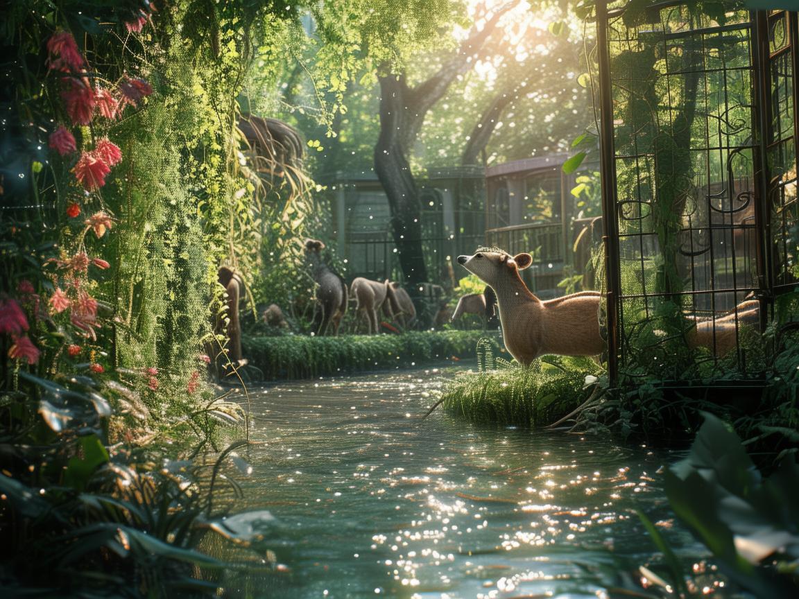 动物园笼舍，音乐与自然的和谐共存？